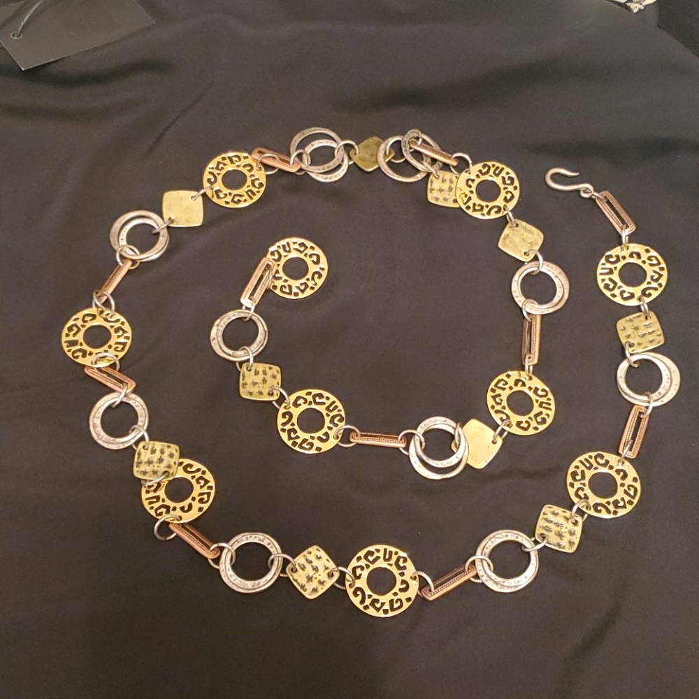 Silver/Bronze/Gold belt